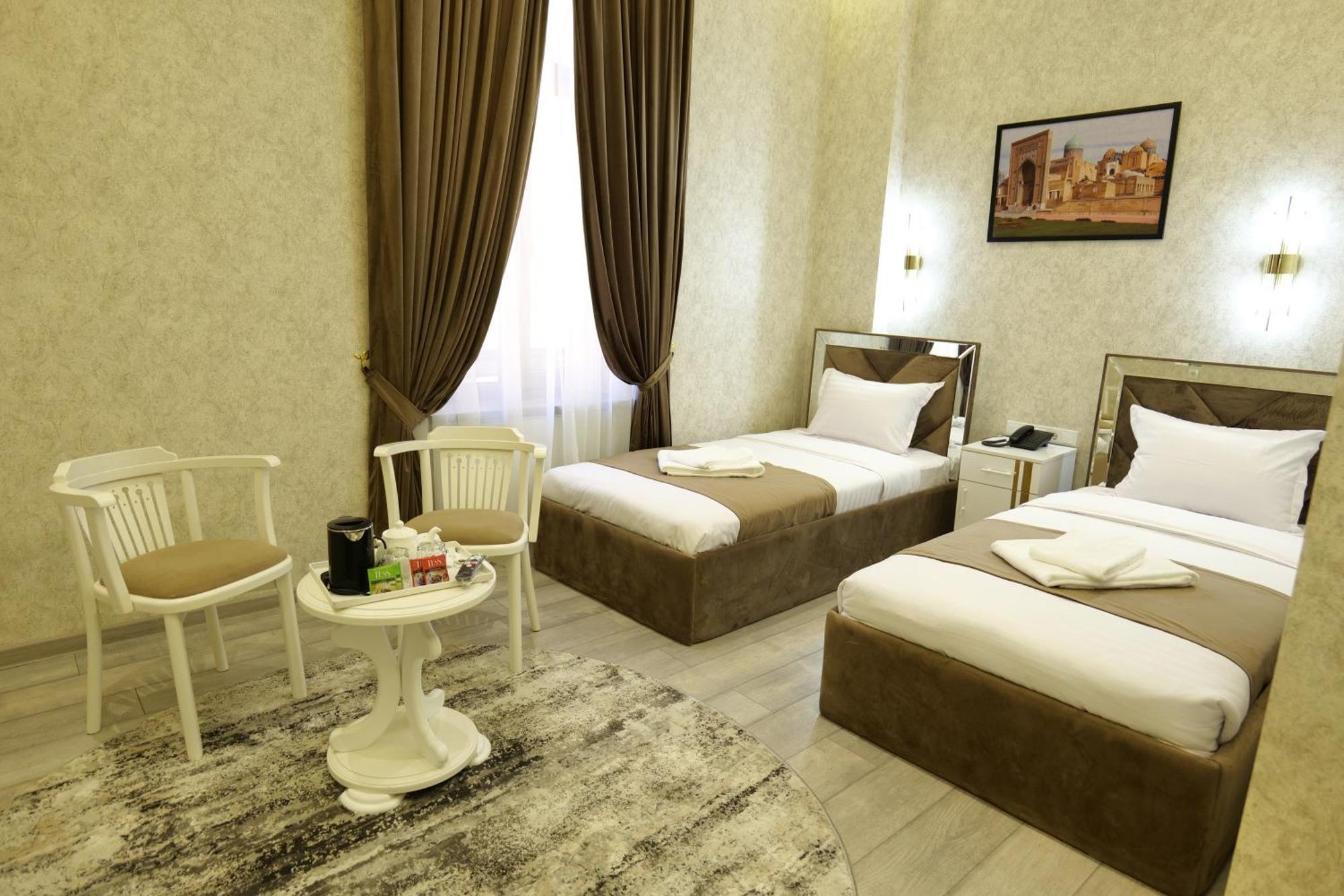 The Afrosiyob Ok Hotel Samarkand Bagian luar foto